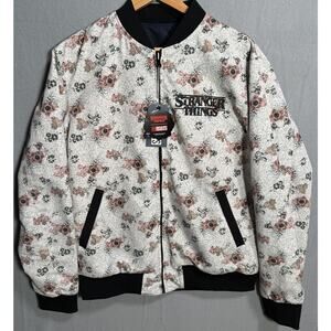 Stranger Things “Mind Flayer” Reversible Bomber Jacket LIMITED RUN LARGE